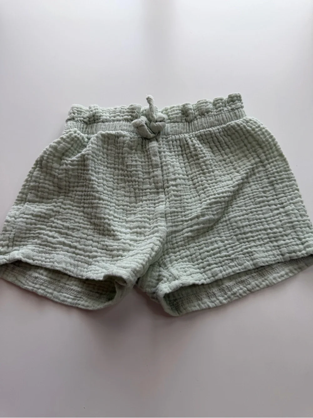 Rachel Zoe Mint Green Two-Piece Textured Tank & Shorts Set